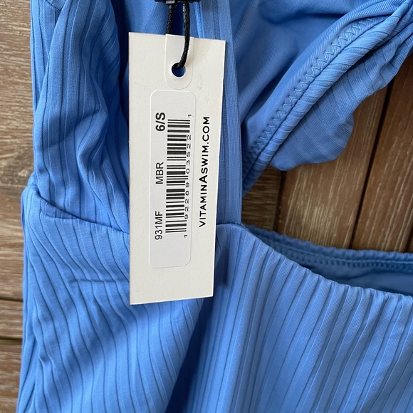 NWT Vitamin A EcoRib Alma One Piece Swimsuit - Picture 5 of 5